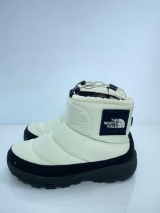 THE NORTH FACE◆Nuptse Bootie WP Logo Short/ブーツ/26cm/WHT/NF52280