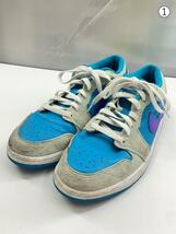 NIKE◆AIR JORDAN 1 LOW SE_エア ジョーダン 1 ロー シーズナルエディション/27cm/BLU_画像2