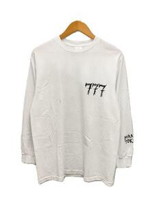 The Guilty Parties◆長袖Tシャツ/M/コットン/WHT/NECK FACE/777