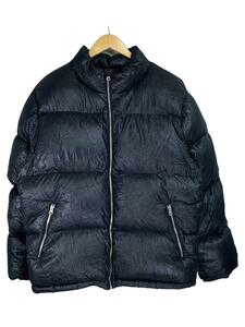 STUSSY◆23AW/Wrinkled Nylon Down Puffer/L/ナイロン/BLK/115729