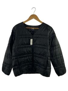 THE NORTH FACE◆EXP-PARCEL DOWN CRDIGAN/XL/レディース/ナイロン/BLK/無地