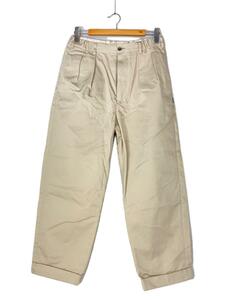 TapWater/Cotton Chino Tuck Trousers/34/コットン/TP231-40014