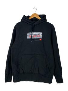 GOD SELECTION XXX◆HOODIE/パーカー/コットン/ブラック/プルオーバー