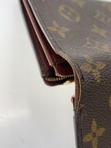 LOUIS VUITTON◆ポルト・モネ・ビエ・トレゾール_モノグラム・キャンバス_BRW/PVC/BRW/レディース_画像7