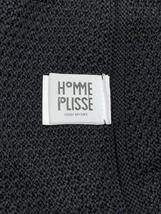 HOMME PLISSE ISSEY MIYAKE◆カーディガン(薄手)/-/ポリエステル/BLK/無地/HP33KC210_画像3