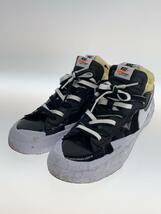 NIKE◆BLAZER LOW X SACAI_ブレーザー LOW X SACAI/27cm/BLK_画像2