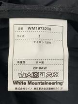 WHITE MOUNTAINEERING◆ナイロンジャケット/1/ナイロン/BLK/WM1973208/ブラック/黒/ホワイトマウンテニアリング_画像4