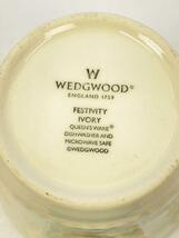 WEDGWOOD◆ペアマグカップ/2点セット/FESTIVITY/ブルー×ホワイト_画像6