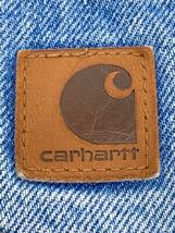 Carhartt◆ボトム/33/デニム/ブルー/無地/B17STW/_画像4