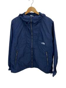 THE NORTH FACE◆NYLON DENIM COMPACT JACKET_ナイロンデニムコンパクトジャケット/M/コットン/IDG/