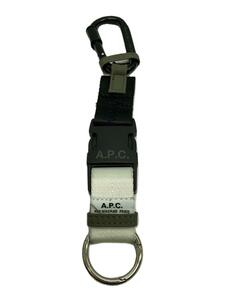 A.P.C.◆キーホルダー/-/WHT/メンズ