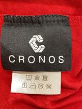CRONOS/Tシャツ/42/コットン/RED/CR-TS-0070_画像3