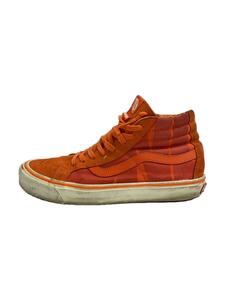 VANS◆Undefeated Safety Orange/ハイカットスニーカー/26.5cm/ORN/VN0A36C7PQ8