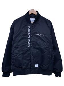 WTAPS◆Team/Jacket/Nylon.Twill.UT813/2/ナイロン/BLK/222TQDT-JKM01//