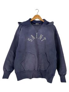 SAINT MICHAEL◆23AW/×BerBerJin/HOODIE/パーカー/XL/コットン/ネイビー/SM-A23-0000-C15