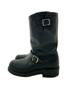 CHIPPEWA◆エンジニアブーツ/US8.5/BLK/レザー/27863//