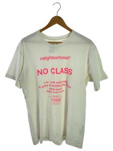 NEIGHBORHOOD◆Tシャツ/L/コットン/WHT//