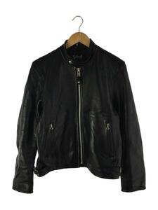 Schott◆70S復刻/SINGLE RIDERS JACKET/シングルライダース/M/羊革/3111052//