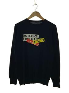 uniform experiment◆セーター(薄手)/-/コットン/BLK/UE-200080