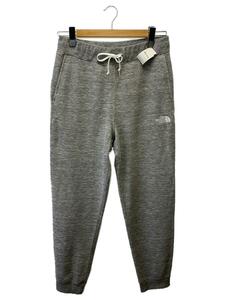 THE NORTH FACE◆HEATHER SWEAT PANT_ヘザースウェットパンツ/M/ポリエステル/GRY