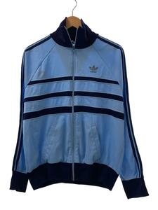 adidas◆ジャージ/-/ポリエステル/BLU/無地