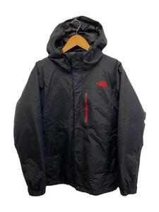 THE NORTH FACE◆ZEUS TRICLIMATE JACKET_ゼウスクライメイトジャケット/XL/ナイロン/BLK/無地