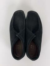 Clarks◆Wallabee/ワラビー/チャッカブーツ/27.5cm/ブラック/スウェード/11826_画像3