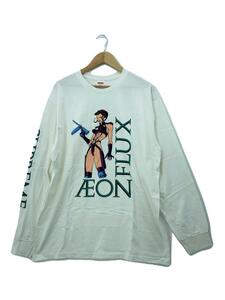 Supreme◆Supreme/Tシャツ/XL/コットン/WHT/aeon flux l/s tee