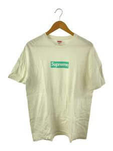 Supreme◆21AW/Tiffany & Co. Box Logo Tee White/Tシャツ/M/コットン/WHT