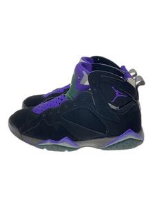 NIKE◆AIR JORDAN 7 RETRO/エアジョーダンレトロ/ブラック/304775-053/28cm/BLK