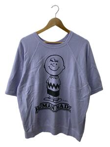 HUMAN MADE◆スウェット/XL/コットン/PUP/プリント/23SS/PEANUTS S/S SWEATSHIRT #2