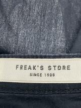 FREAK’S STORE◆長袖ブラウス/FREE/コットン/BLK/F21-TKF-04_画像3