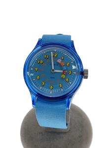 TIMEX◆クォーツ腕時計/アナログ/BLU/BLU/TW2V94000