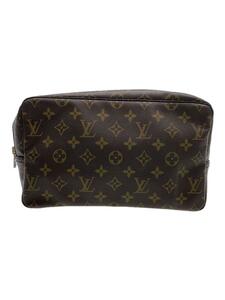 LOUIS VUITTON◆トゥルース・トワレット28_モノグラム_/セカンドバッグ/ポリエステル/BRW/M47522