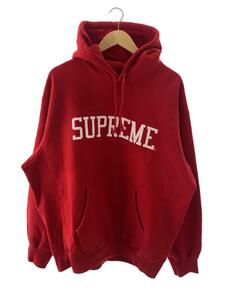 Supreme◆23AW/Varsity Hooded Sweatshirt/L/コットン/RED