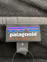 patagonia◆フリースジャケット/M/ポリエステル/BLK/無地/STY25580FA20_画像3