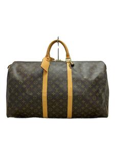 LOUIS VUITTON◆キーポル55_モノグラム・キャンバス_BRW/PVC/BRW