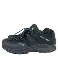 salomon◆ADVANCED XT-QUEST 2/ローカットスニーカー/28.5cm/BLK/スウェード/416563