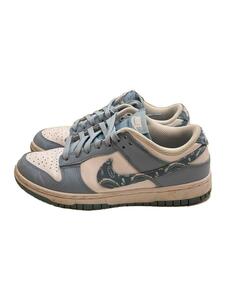 NIKE◆DUNK LOW ESS PAISLEY_ダンク ロー エッセンシャル ペイズリー/24.5cm/ブルー