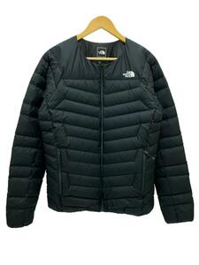 THE NORTH FACE◆ダウンジャケット/XL/ナイロン/BLK/無地/NY82313