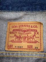 Levi’s◆3rd/BIG E/復刻/J02/Gジャン/36/コットン/IDG/71557-0208_画像3