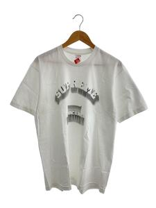 Supreme◆24ss/shadow tee/Tシャツ/M/コットン/WHT