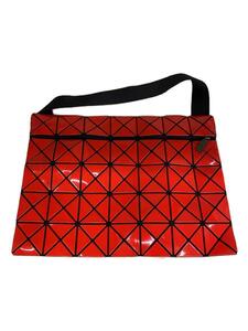 BAO BAO ISSEY MIYAKE◆ショルダーバッグ/エナメル/RED/bb41-ag602