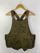 GRIP SWANY◆FIREPROOF APRON VEST/ベスト/FREE/コットン/KHK/GSV-04_画像1