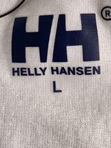 HELLY HANSEN◆Tシャツ/L/ポリエステル/WHT/無地/hoe61910_画像4