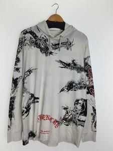 GIVENCHY◆パーカー/M/コットン/BEG/BM715S3Y6B/GOTHIC OVERSIZED HOODIE