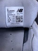 NEW BALANCE◆ローカットスニーカー/26cm/GRY/ML2002RC_画像5