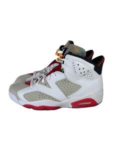 NIKE◆AIR JORDAN 6 RETRO_エアジョーダン6 レトロ/27.5cm/WHT