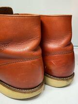 RED WING◆レースアップブーツ/27.5cm/BRW/レザー_画像9