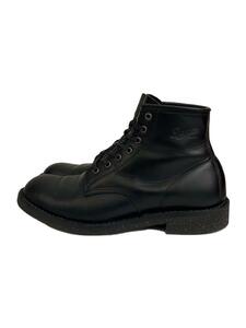 Danner◆WORK 6INCH TOP/レースアップブーツ/27cm/BLK/レザー/D212106